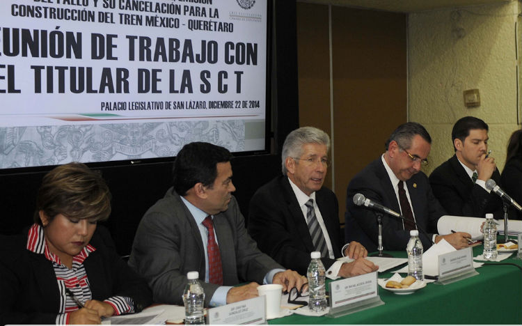 En enero, nueva licitación del TAV México-Querétaro: Ruiz Esparza