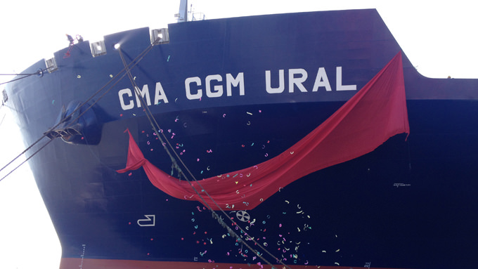 CMA CGM agrega dos portacontenedores a su flota