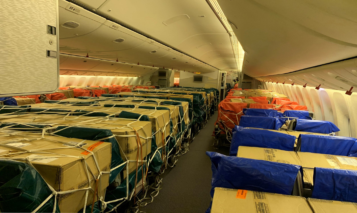 Emirates SkyCargo realiza más de 3,100 vuelos de carga contra COVID-19