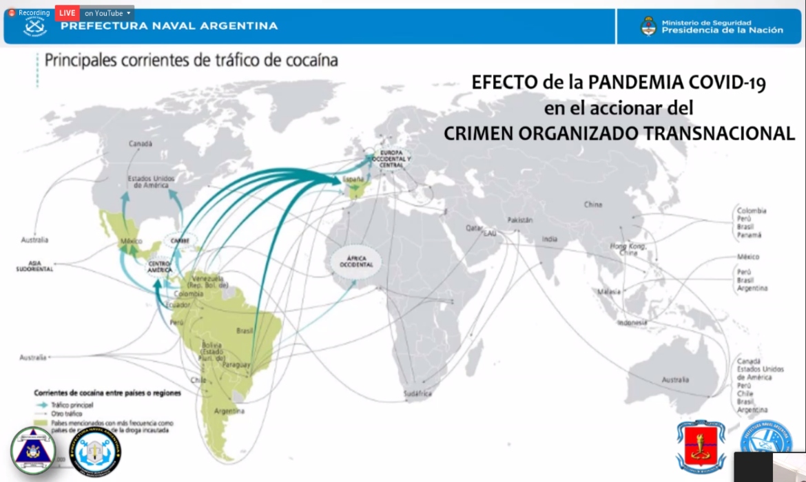 Pandemia diversificó operaciones ilegales en rutas marítimas