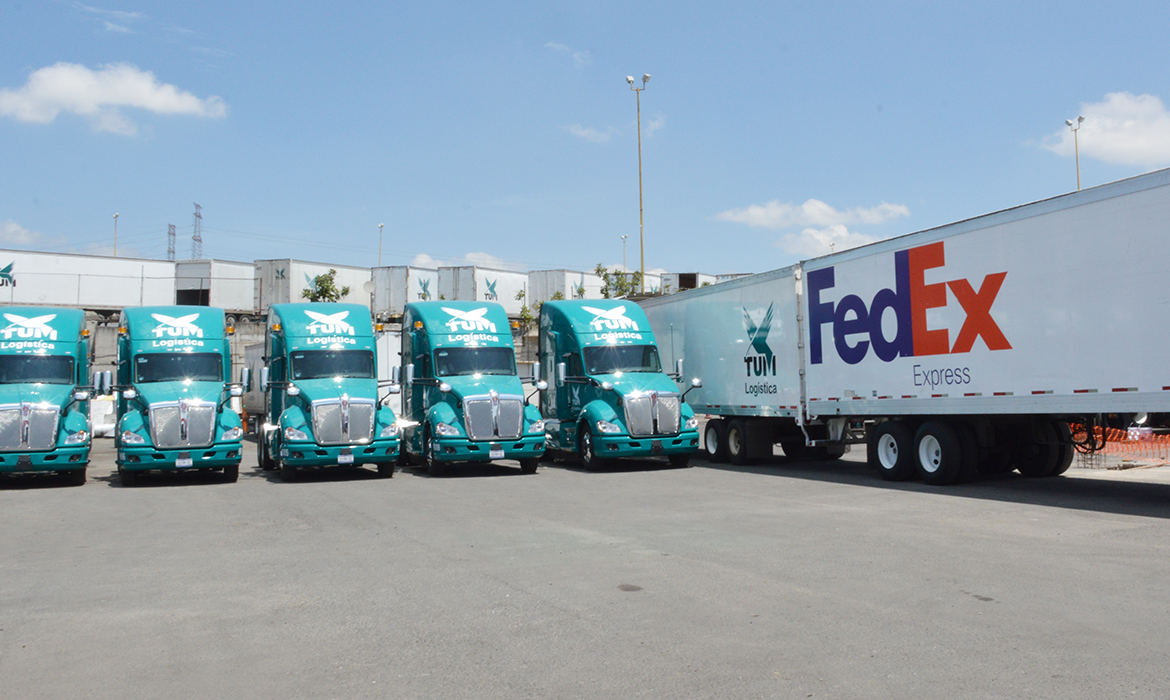 TUM incorpora unidades Kenworth para fortalecer servicio a Fedex