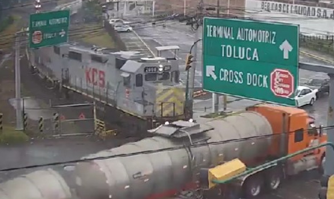 Sin lesionados durante accidente en Toluca: CPKC de México