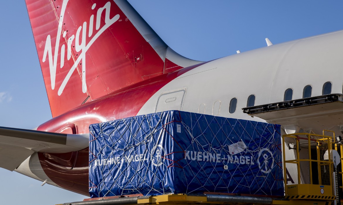 Kuehne+Nagel vuela primer servicio de carga con combustible SAF