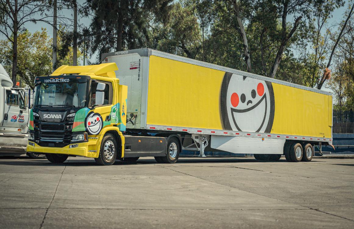 PepsiCo México integra primer tractocamión eléctrico a su flota vehicular