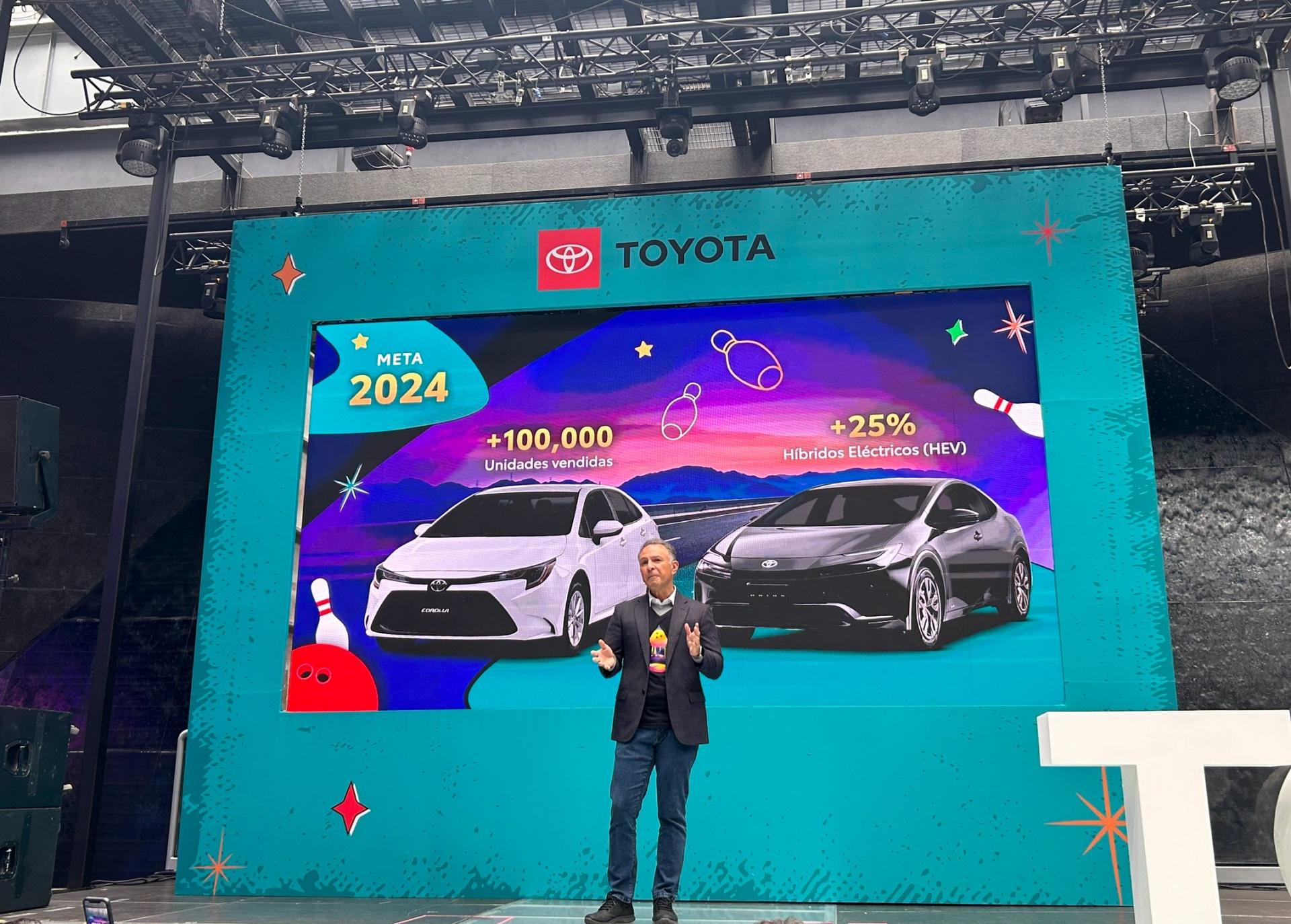 Toyota va por crecimiento de portafolio híbrido en 2024