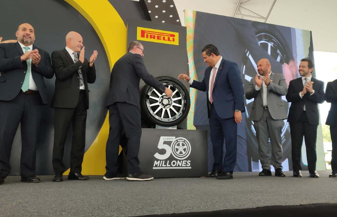Pirelli México celebra la producción de 50 millones de neumáticos