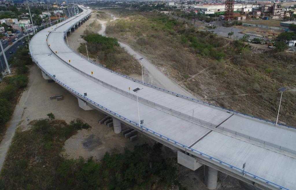 Infraestructura moderna y tecnológica agiliza tránsito en Monterrey
