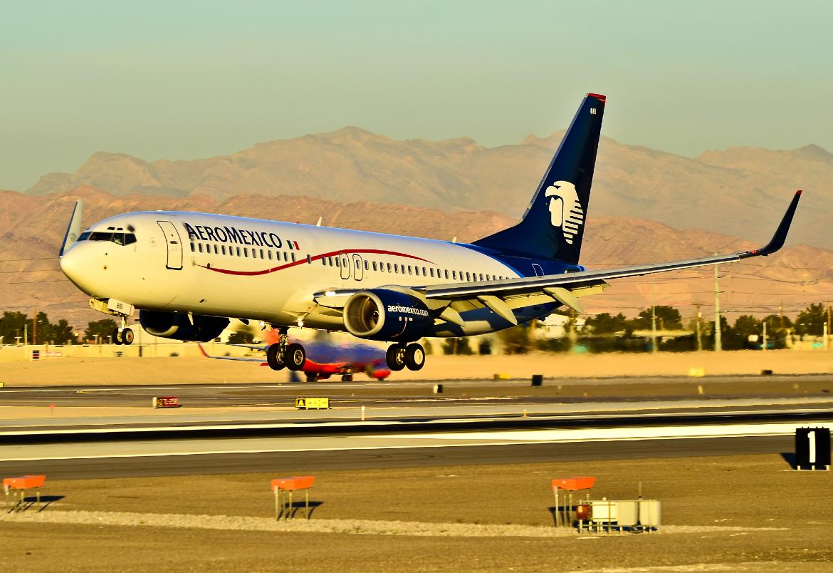 Grupo Aeroméxico reporta alza en pasajeros durante el primer bimestre