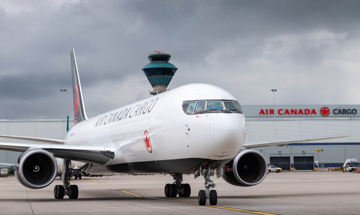 Air Canada Cargo aterriza en Chicago